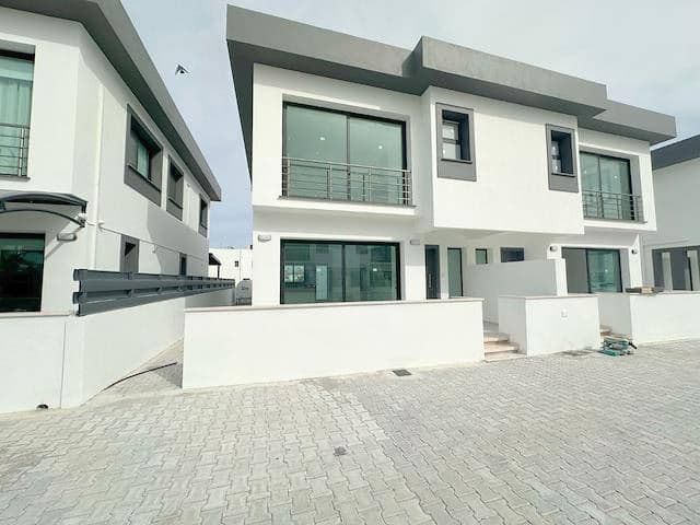 Yenikent Bölgesinde Hemen Teslim Son 1 Adet Türk Koçanlı 3+1 İkiz Villa - 3+1 · 150m² - Yenikent, Lefkoşa - Satılık